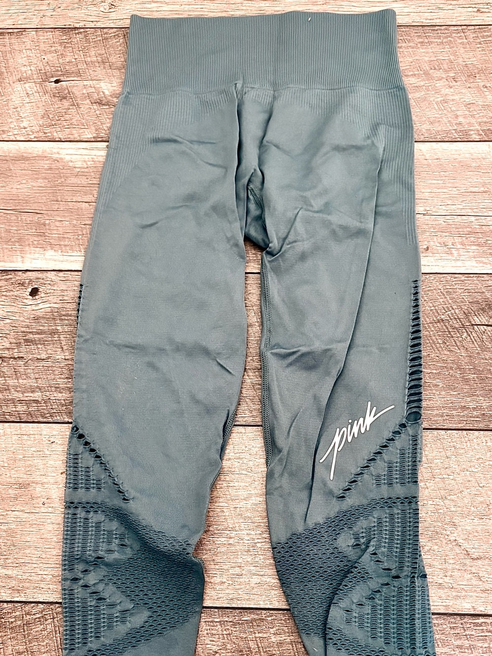 PINK Victoria's Secret Black & White Comfort Leggings